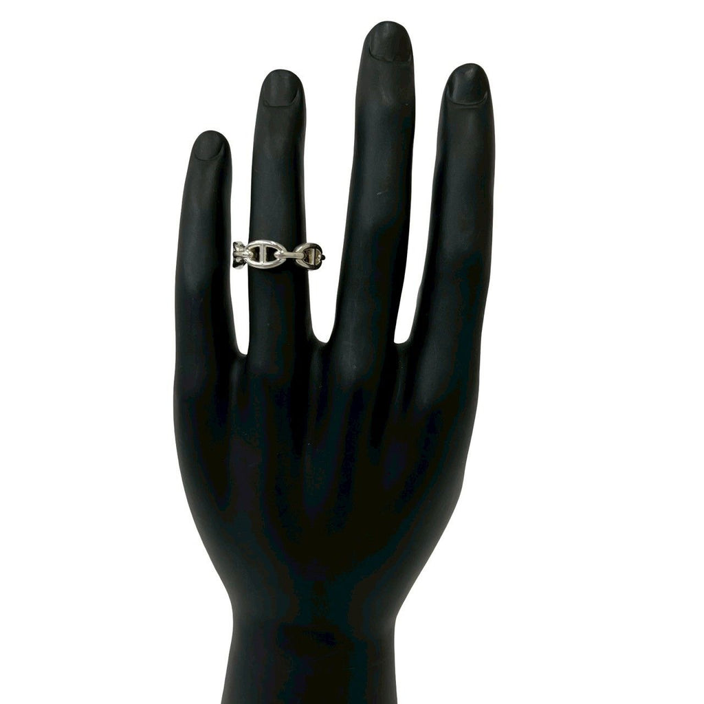 Hermes Chaine D'ancre Ring 925 Sterling Silver — view 2