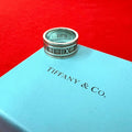 Tiffany & Co Vintage Atlas Wide Ring 925 Sterling Silver