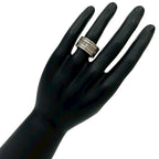 Tiffany & Co Vintage Atlas Wide Ring 925 Sterling Silver — view 2