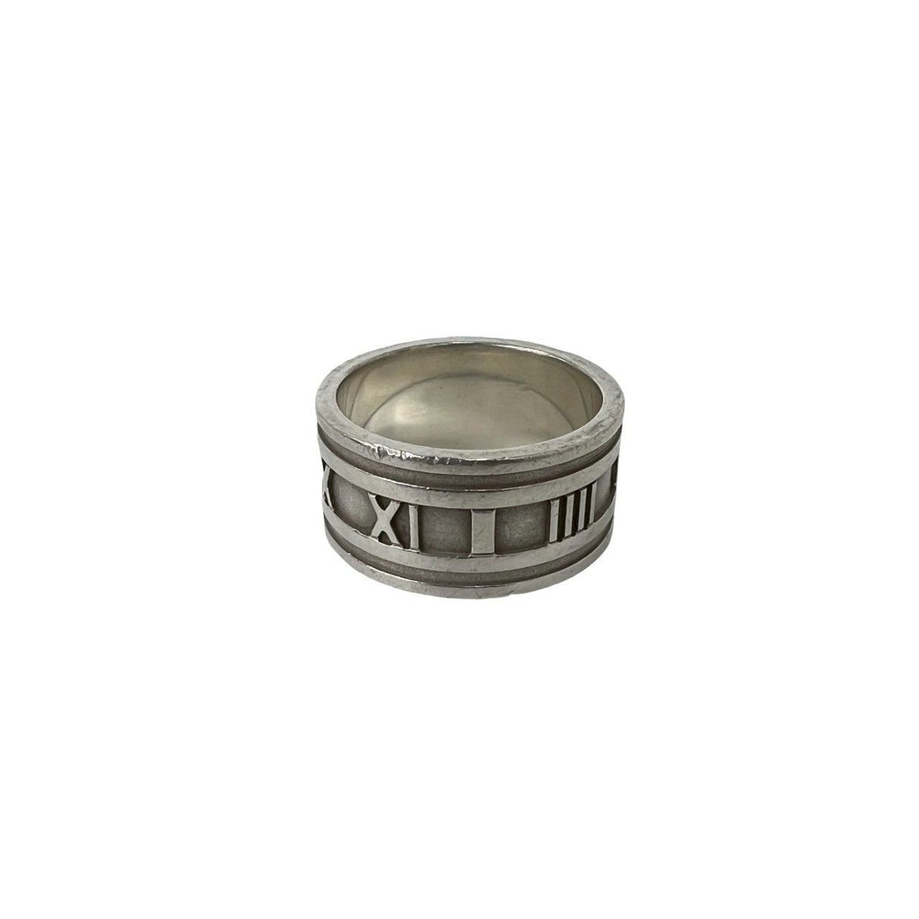 Tiffany & Co Vintage Atlas Wide Ring 925 Sterling Silver — view 4