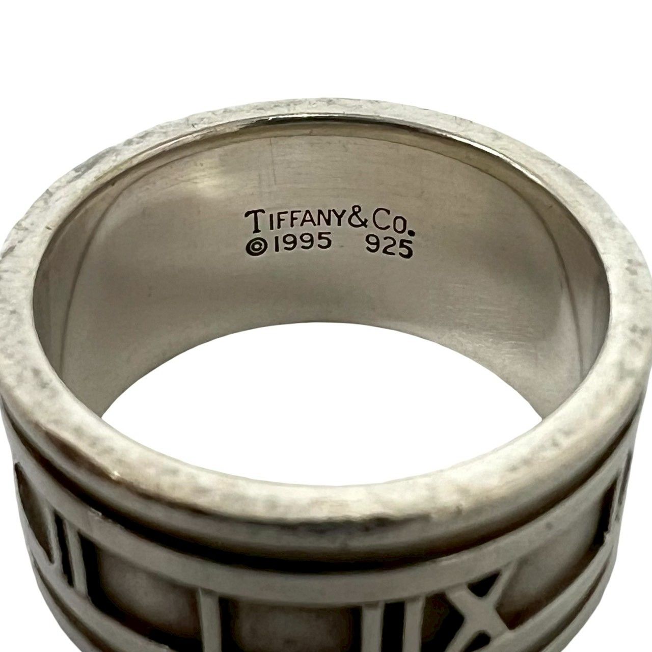 Tiffany & Co Vintage Atlas Wide Ring 925 Sterling Silver — view 3