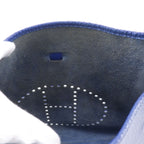 Hermes Evelyne 1 GM Ardennes Blue Gold Shoulder — view 7