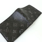 Louis Vuitton Portefeuil Calf Bifold Wallet Black — view 3