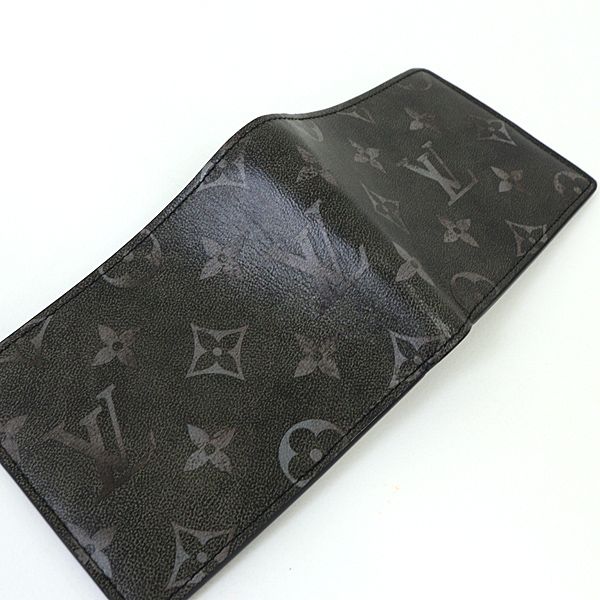 Louis Vuitton Portefeuil Calf Bifold Wallet Black — view 3