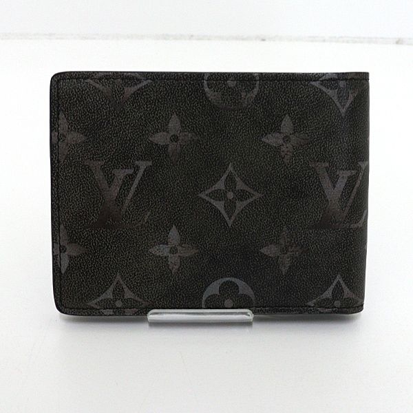 Louis Vuitton Portefeuil Calf Bifold Wallet Black — view 2