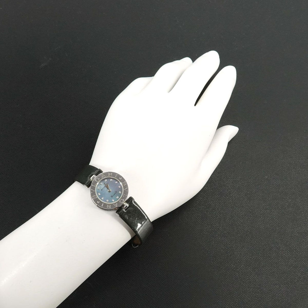 Bvlgari Watch Diamond Blue Shell Quartz — view 4