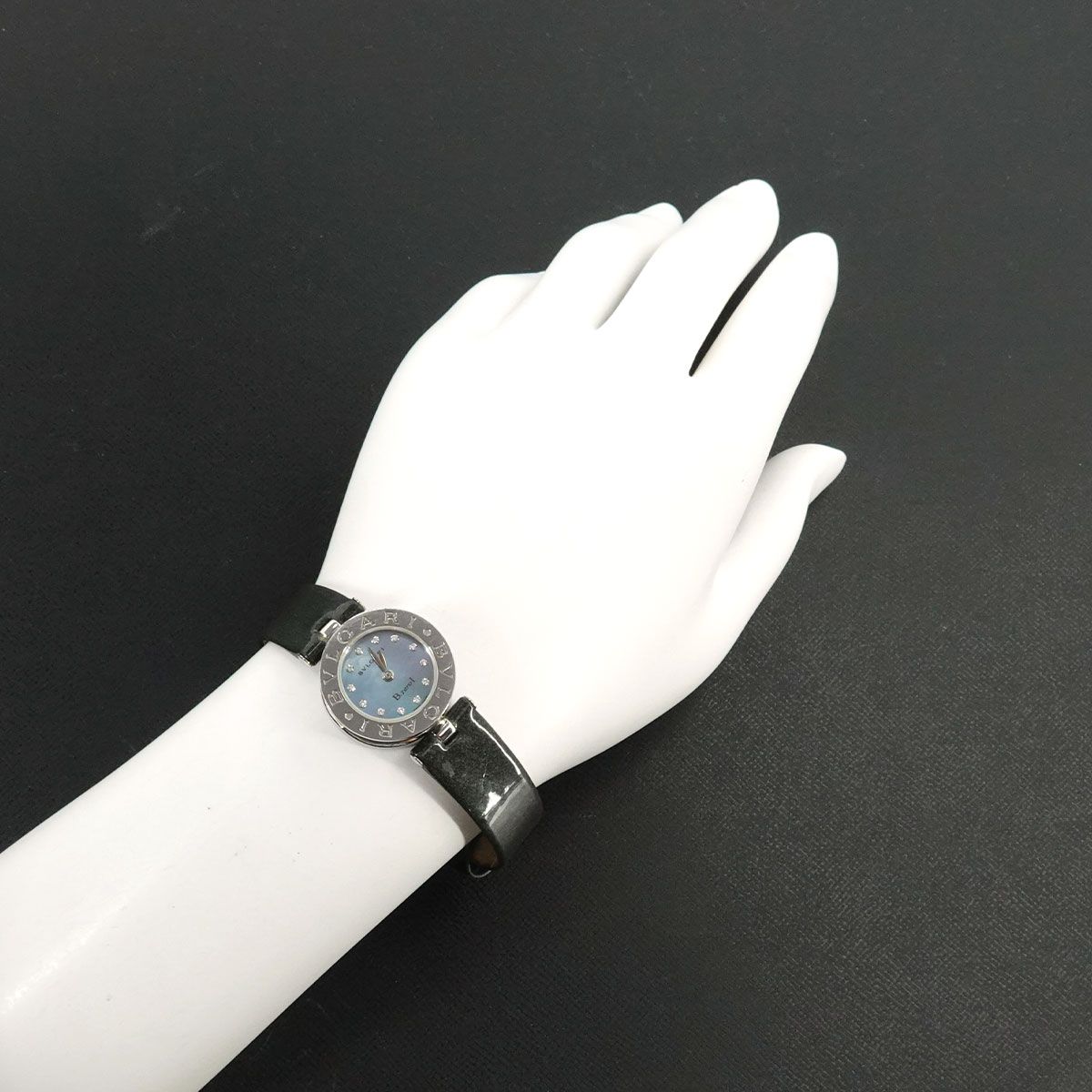 Bvlgari Watch Diamond Blue Shell Quartz — view 4