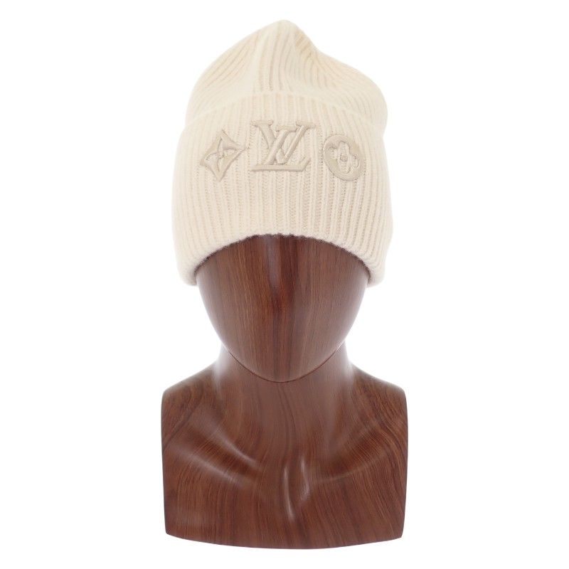 Louis Vuitton LV Head Line Knit Cap S Blanc White — view 9