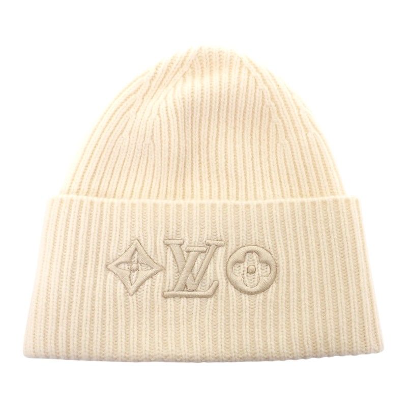 Louis Vuitton LV Head Line Knit Cap S Blanc White — view 2