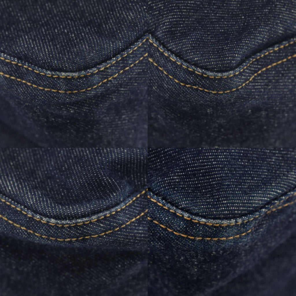Fendi Mamma Bucket Denim Navy Shoulder — view 4