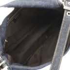 Fendi Mamma Bucket Denim Navy Shoulder — view 6