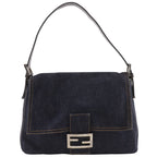 Fendi Mamma Bucket Denim Navy Shoulder