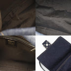 Fendi Mamma Bucket Denim Navy Shoulder — view 8