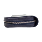 Louis Vuitton Zippy XL Taiga Line Wallet Leather Navy Blue Marine Mini — view 5