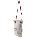 Hermes Aline PM Toileche Blanc Leather Ivory Red Shoulder — view 2