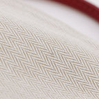 Hermes Aline PM Toileche Blanc Leather Ivory Red Shoulder — view 8