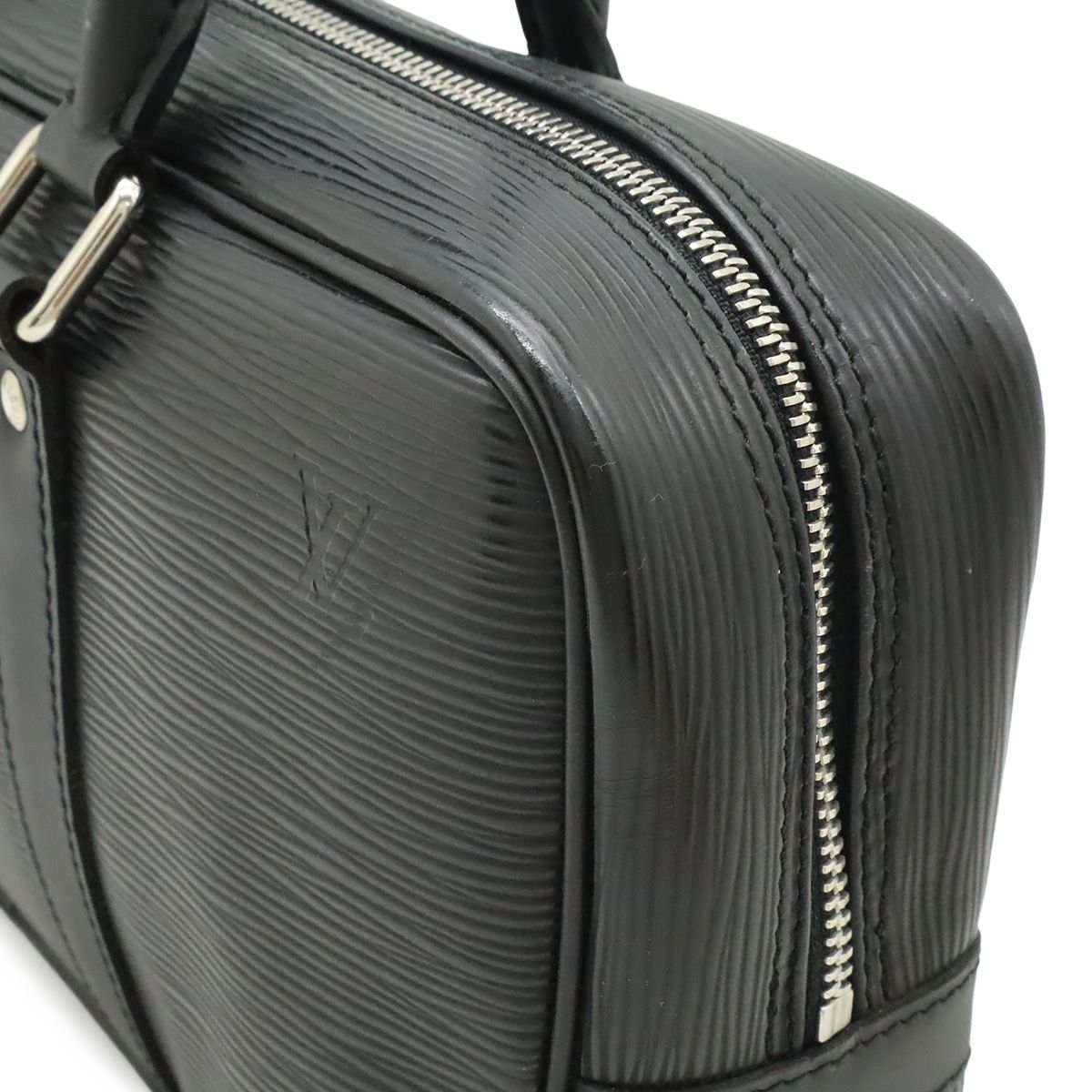 Louis Vuitton Epi Vivienne Long Handbag Noir Black Silver — view 7
