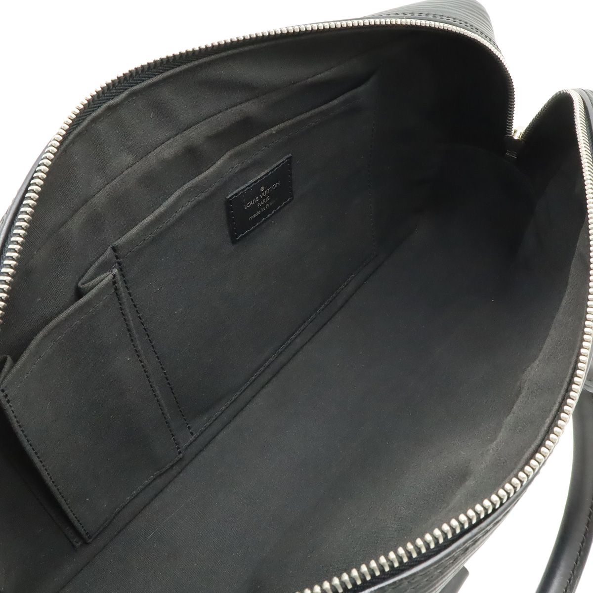 Louis Vuitton Epi Vivienne Long Handbag Noir Black Silver — view 6