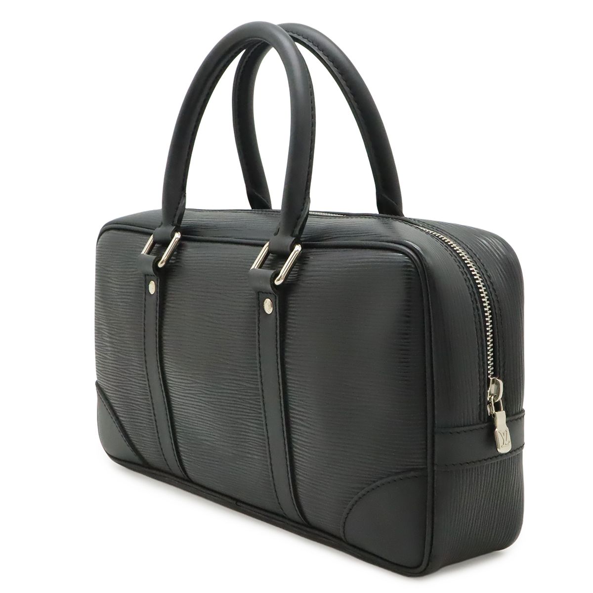 Louis Vuitton Epi Vivienne Long Handbag Noir Black Silver — view 2