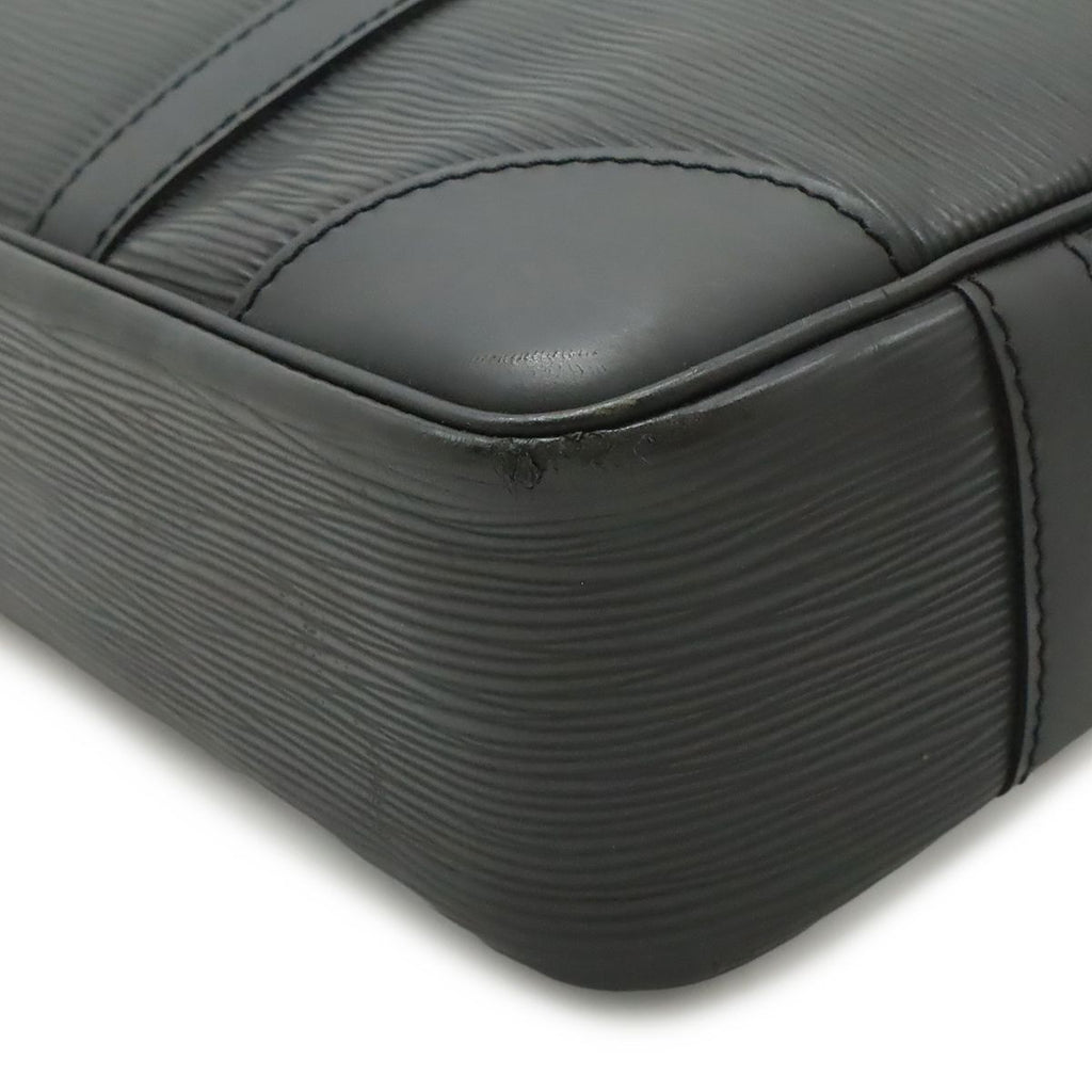 Louis Vuitton Epi Vivienne Long Handbag Noir Black Silver — view 3