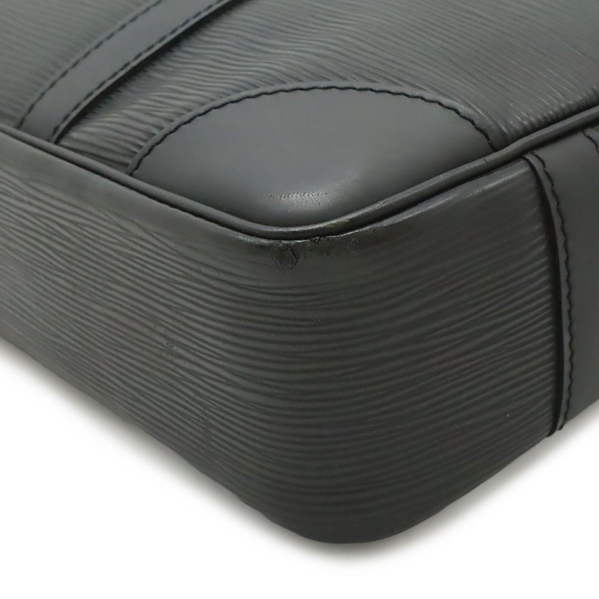 Louis Vuitton Epi Vivienne Long Handbag Noir Black Silver — view 3