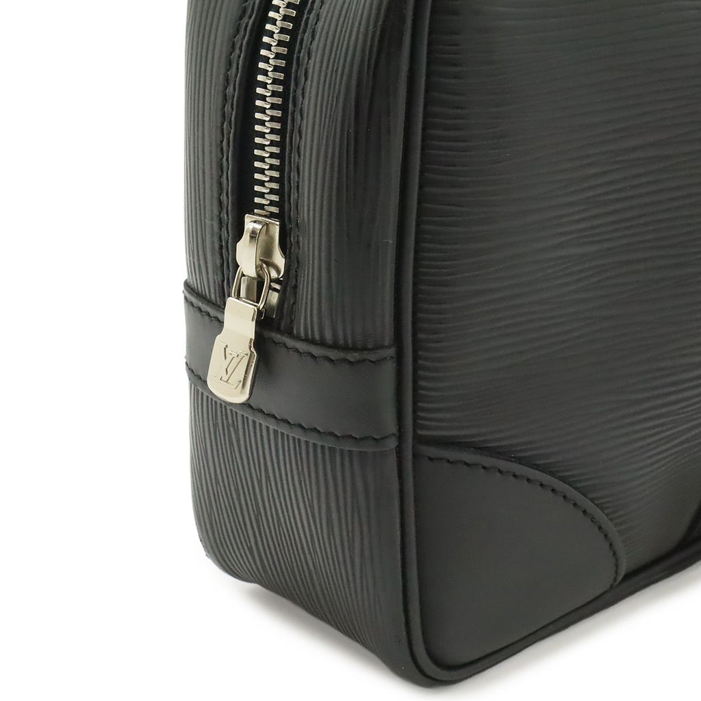 Louis Vuitton Epi Vivienne Long Handbag Noir Black Silver — view 5