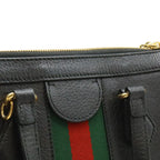Gucci Ophidia Small Tote Leather Black Gold — view 7