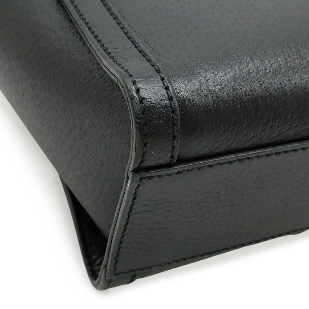 Gucci Ophidia Small Tote Leather Black Gold — view 3