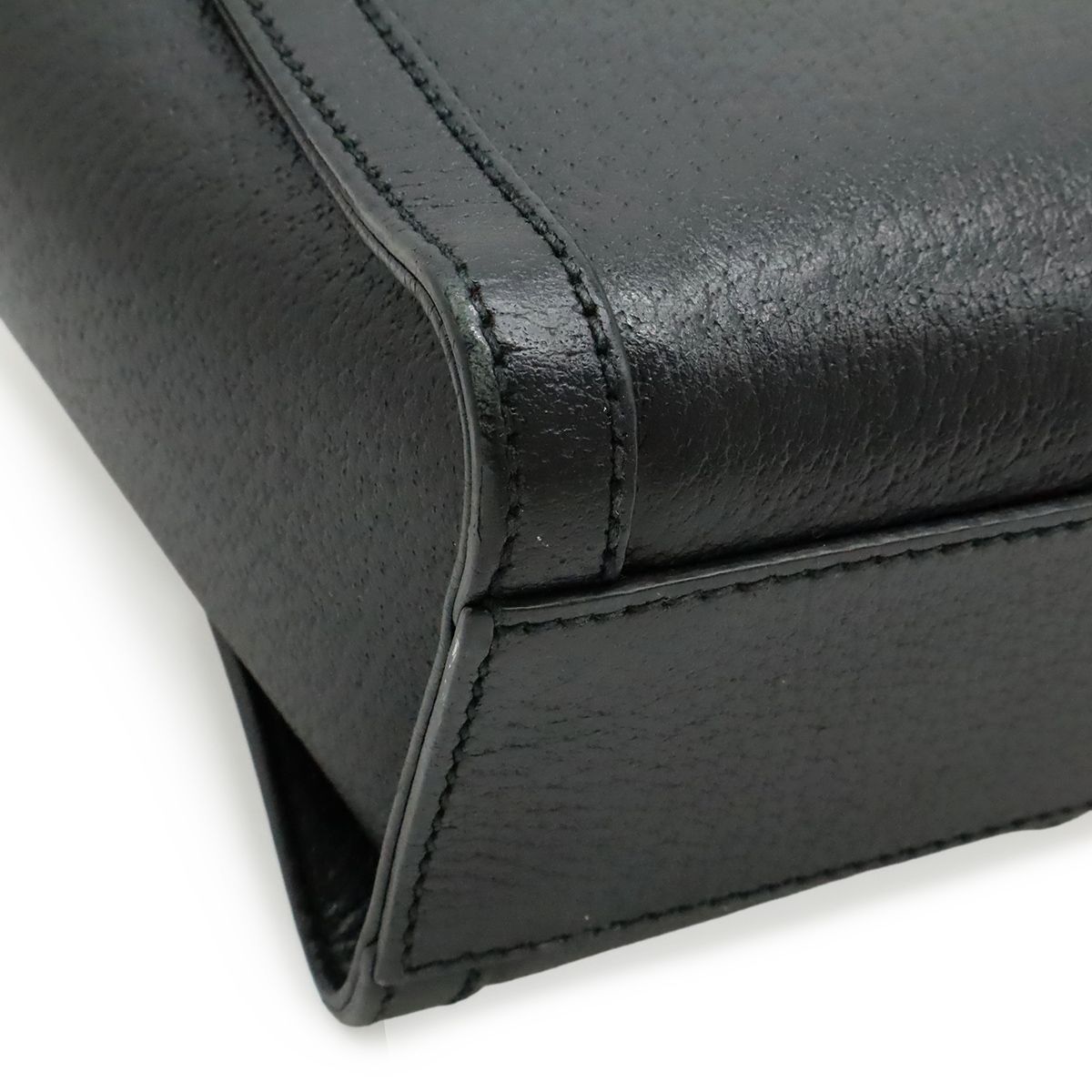 Gucci Ophidia Small Tote Leather Black Gold — view 3