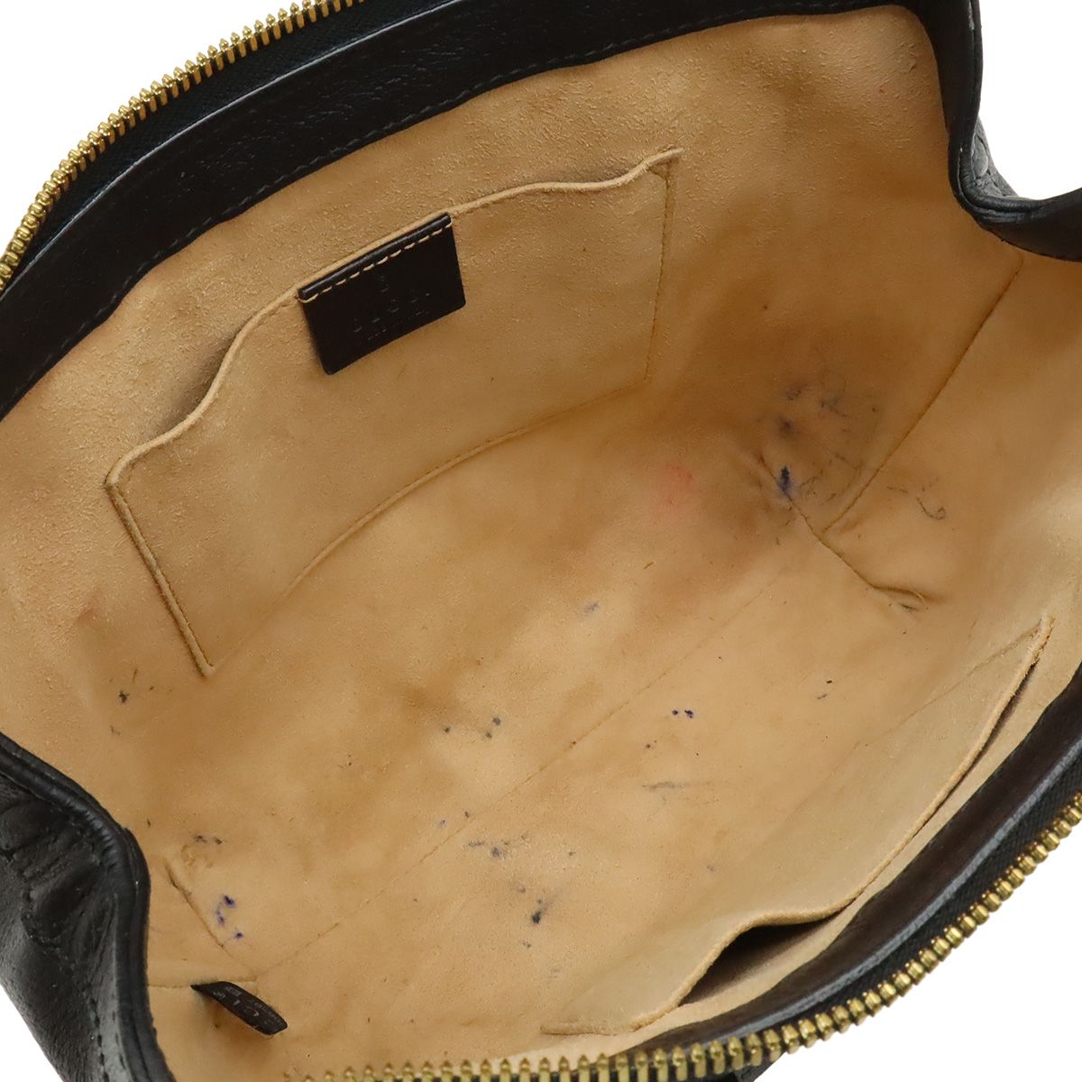 Gucci Ophidia Small Tote Leather Black Gold — view 6