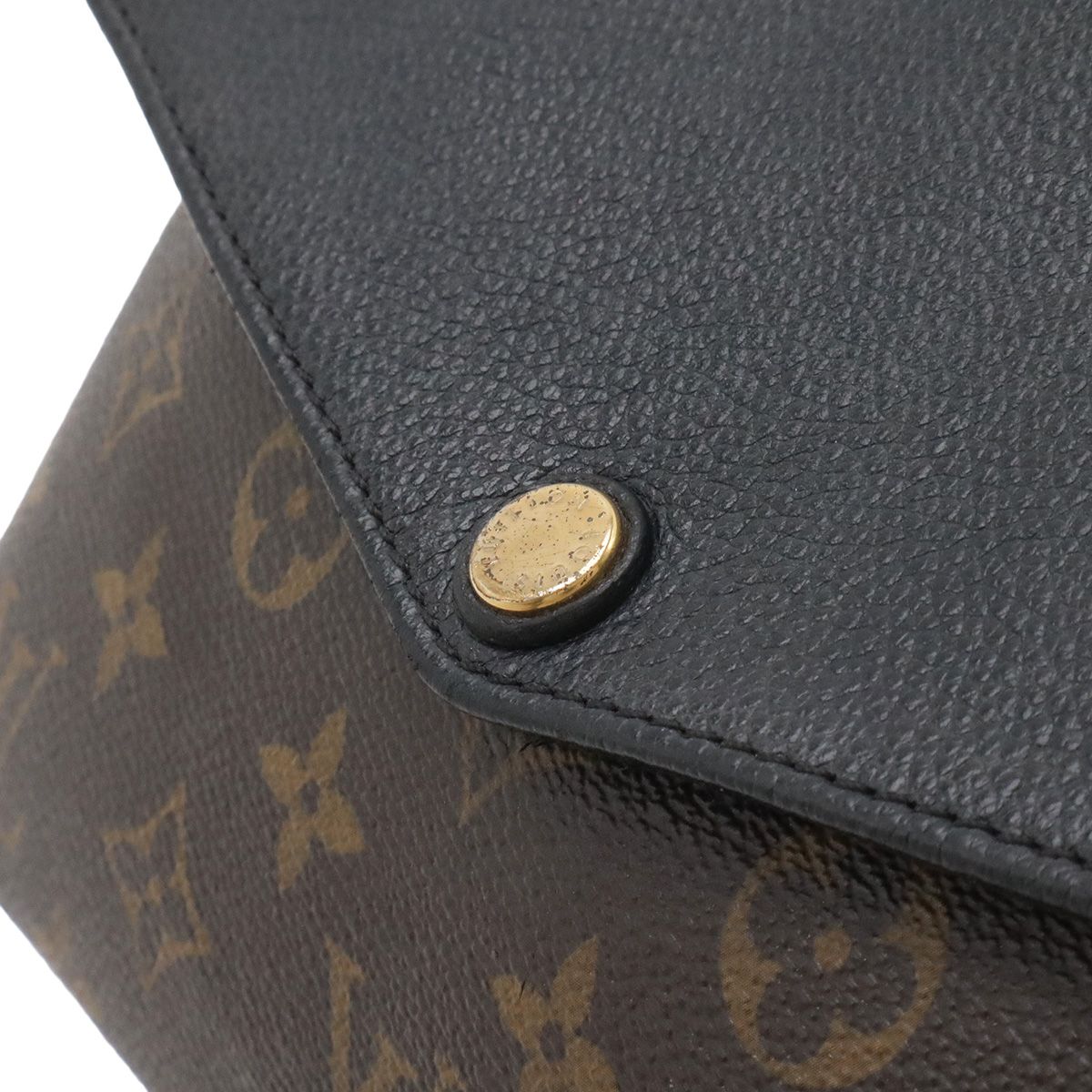 Louis Vuitton Monogram Twice Shoulder Bag Pochette Crossbody Noir Black — view 4