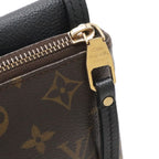 Louis Vuitton Monogram Twice Shoulder Bag Pochette Crossbody Noir Black — view 5