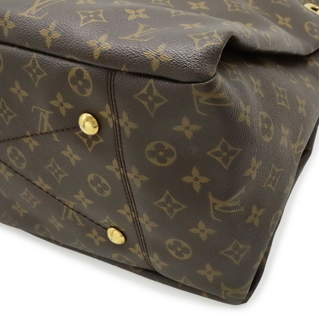Louis Vuitton Monogram Artsy MM Tote Shoulder Bag Charm Out of Stock — view 3