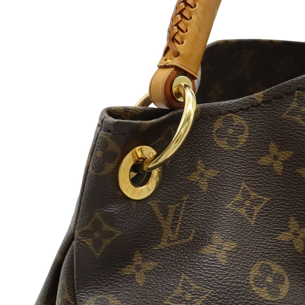Louis Vuitton Monogram Artsy MM Tote Shoulder Bag Charm Out of Stock — view 4