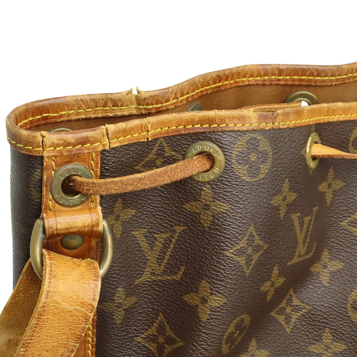 Louis Vuitton Monogram Noe Shoulder Bag Semi Drawstring — view 6