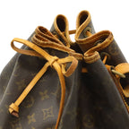 Louis Vuitton Monogram Noe Shoulder Bag Semi Drawstring — view 4