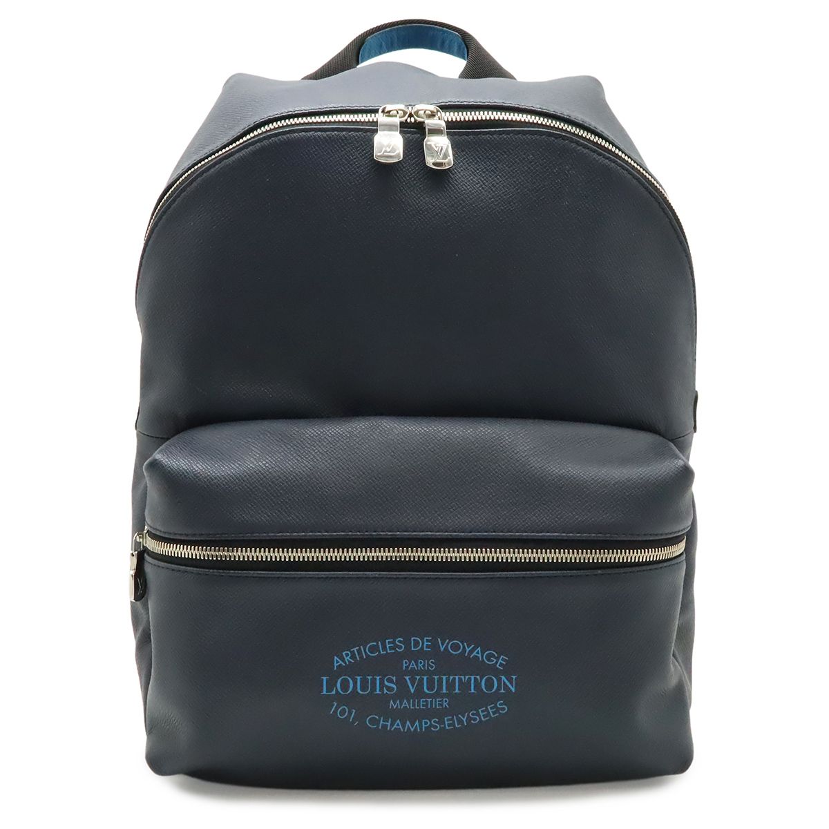 Louis Vuitton Taiga Discovery Backpack PM Blue Marine Navy