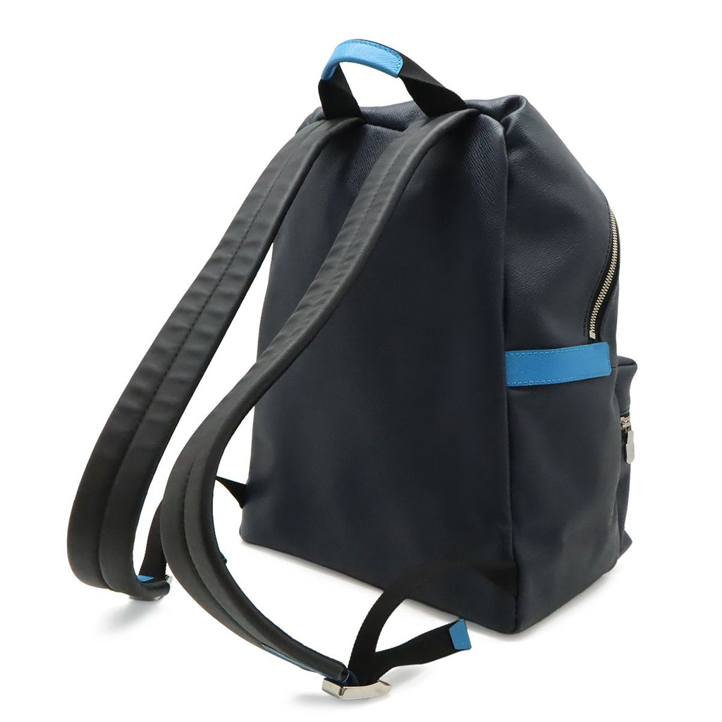 Louis Vuitton Taiga Discovery Backpack PM Blue Marine Navy — view 2