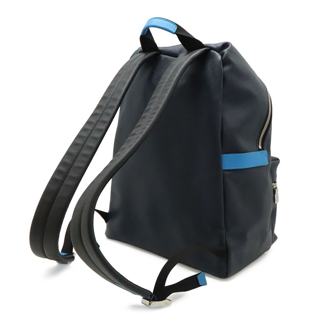 Louis Vuitton Taiga Discovery Backpack PM Blue Marine Navy — view 2