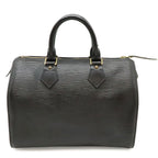 Louis Vuitton Epi Speedy 25 Mini Boston Bag Noir Black Gold