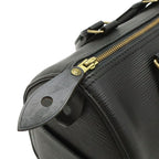 Louis Vuitton Epi Speedy 25 Mini Boston Bag Noir Black Gold — view 5