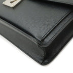 Louis Vuitton Taiga Belair Clutch Ardoise Black Silver — view 3