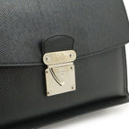 Louis Vuitton Taiga Belair Clutch Ardoise Black Silver — view 8
