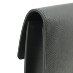 Louis Vuitton Taiga Belair Clutch Ardoise Black Silver — view 4