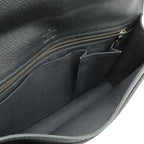 Louis Vuitton Taiga Belair Clutch Ardoise Black Silver — view 7
