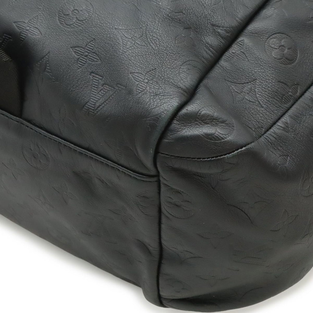 Louis Vuitton Monogram Shadow Discovery Backpack Noir Black — view 3