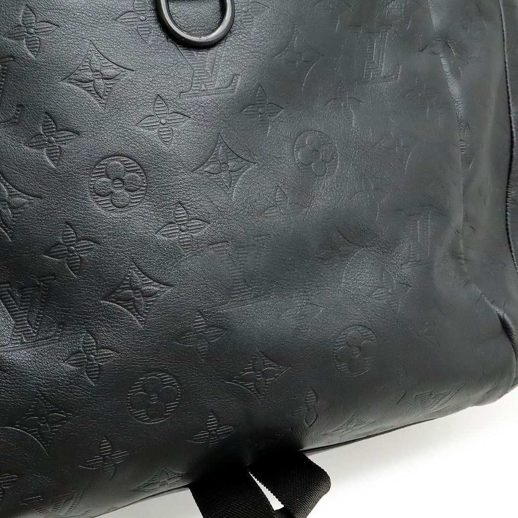 Louis Vuitton Monogram Shadow Discovery Backpack Noir Black — view 9