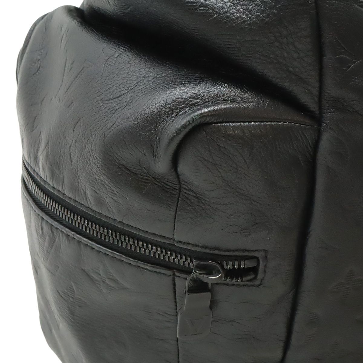 Louis Vuitton Monogram Shadow Discovery Backpack Noir Black — view 8