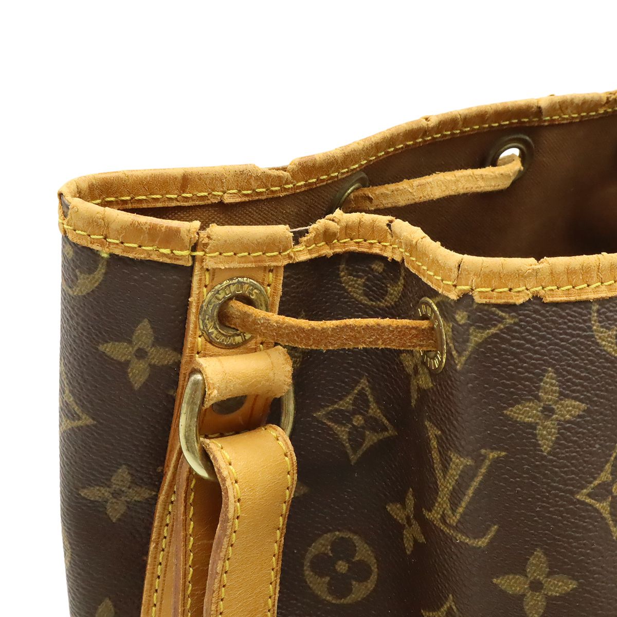 Louis Vuitton Monogram Noe Shoulder Bag Semi Drawstring — view 6