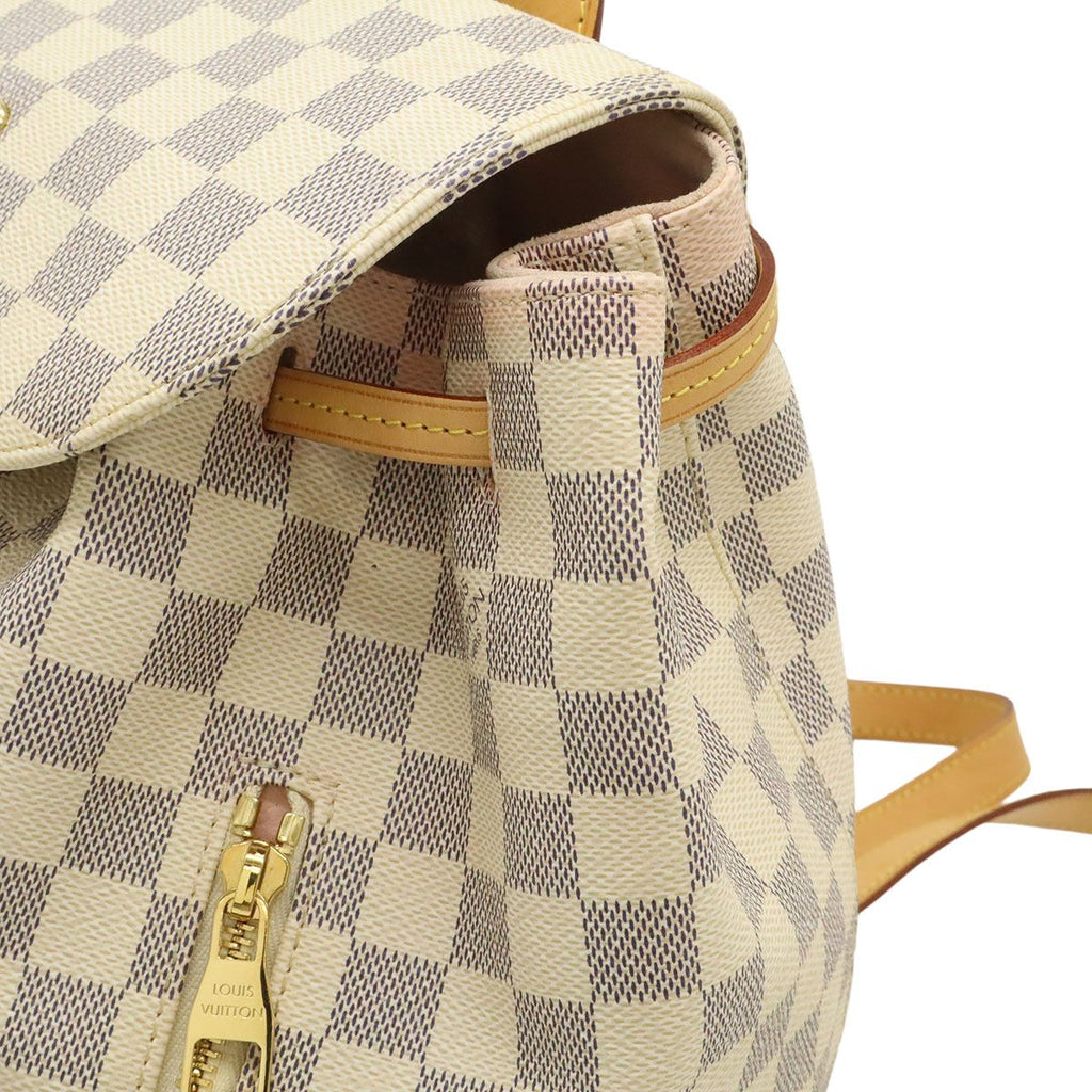 Louis Vuitton Damier Azur Sperone Backpack Shoulder — view 9